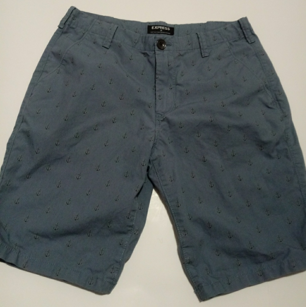 Express Classic Fit with Anchors Shorts 28